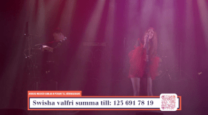 Dotter på insamlingsgalan "Music against Covid-19".