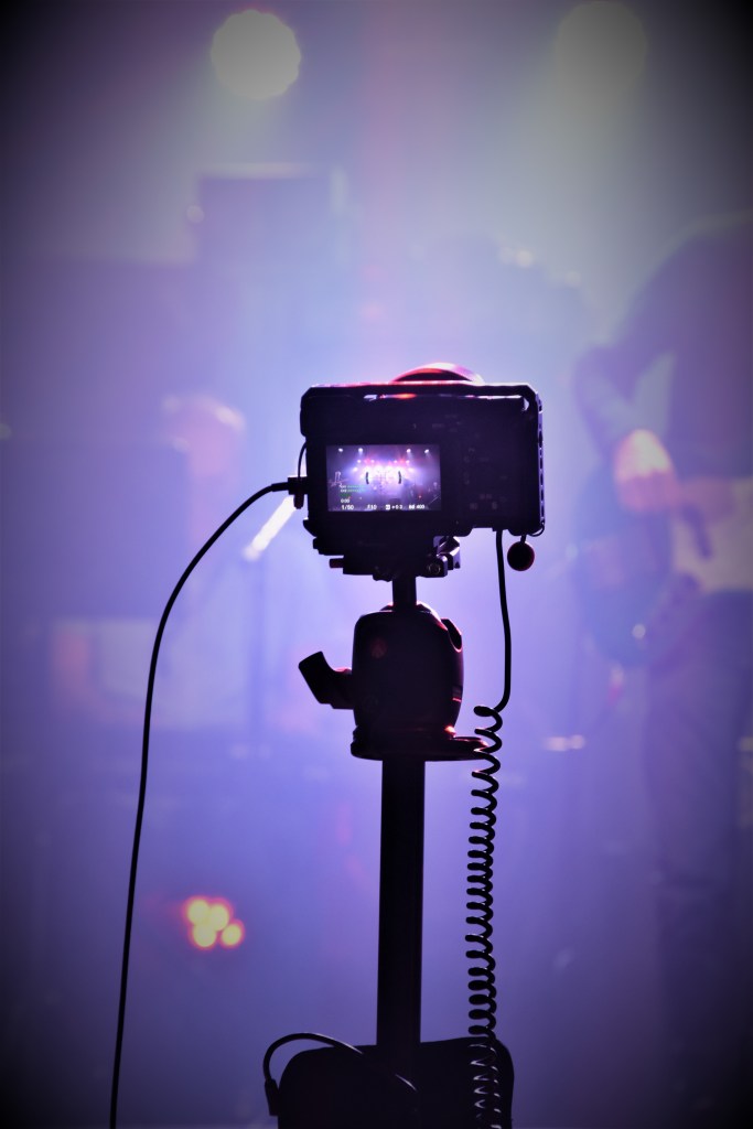 Videoproduktion på Music against Covid-19 del 2 på Ritz. Foto: David Fryxelius.