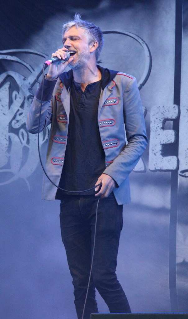 Tobias Östlund i Broken Door på Piren Live 2020. Foto: David Fryxelius.