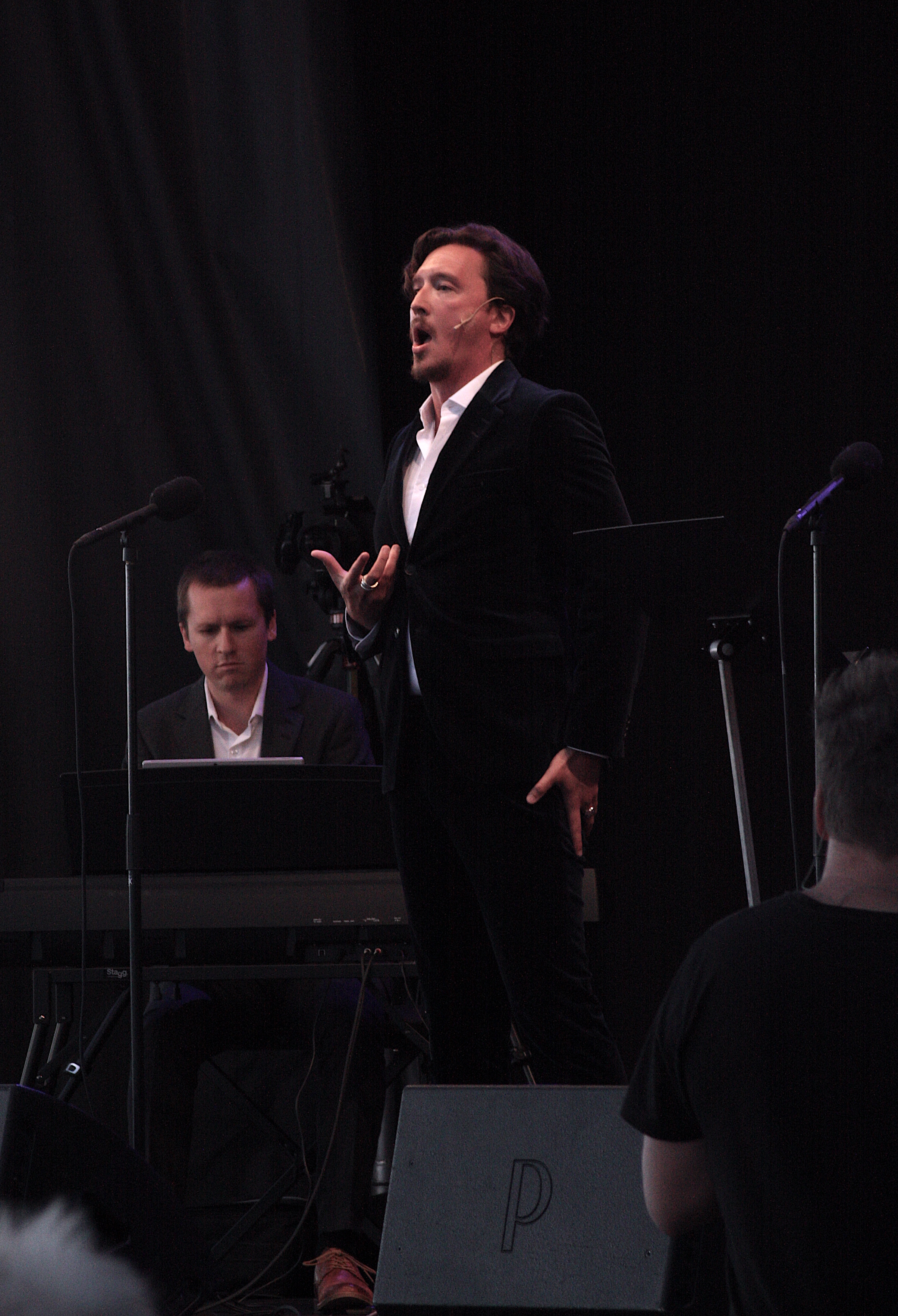 Richard Hamrin och Ernst Erlandson på Piren Live 2020. Foto: David Fryxelius.