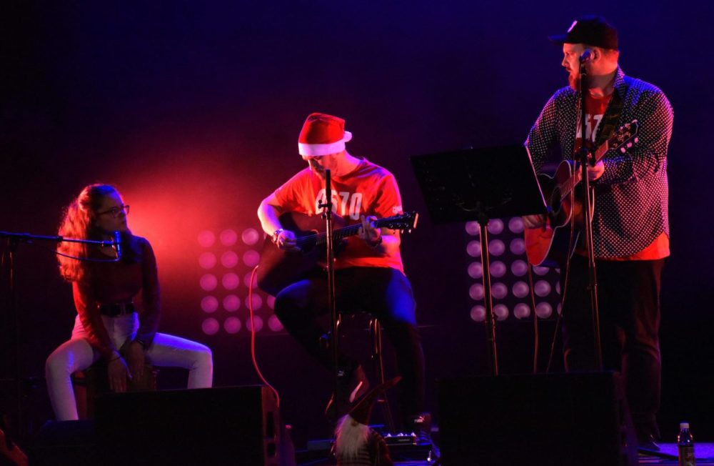 Linnea Waljestål, Henrik Strandberg och Christopher Edgar. Foto: Paulina Haglund.