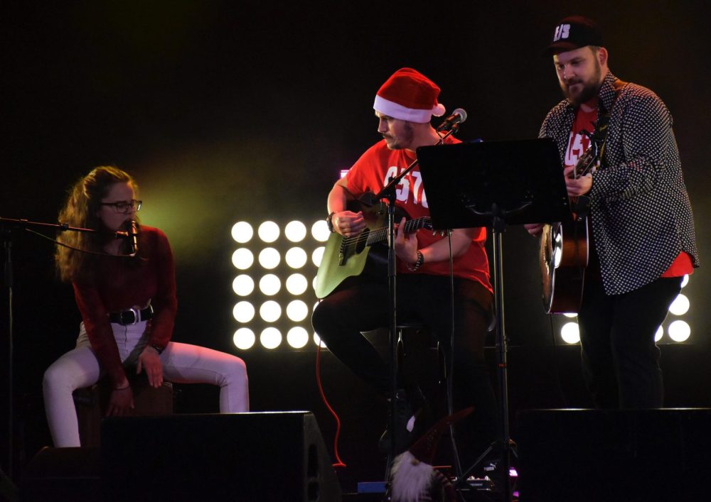 Linnea Waljestål, Henrik Strandberg och Christopher Edgar. Foto: Paulina Haglund.