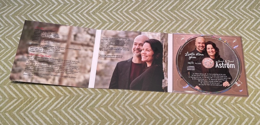 CD: Livets stora gåva med Sarah & David Åström.