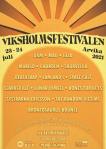 Affisch Viksholmsfestivalen 2021