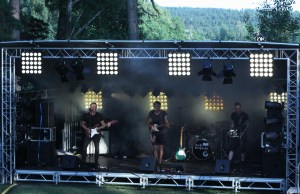 Clarksville på Viksholmsfestivalen 2021. Foto: David Fryxelius.