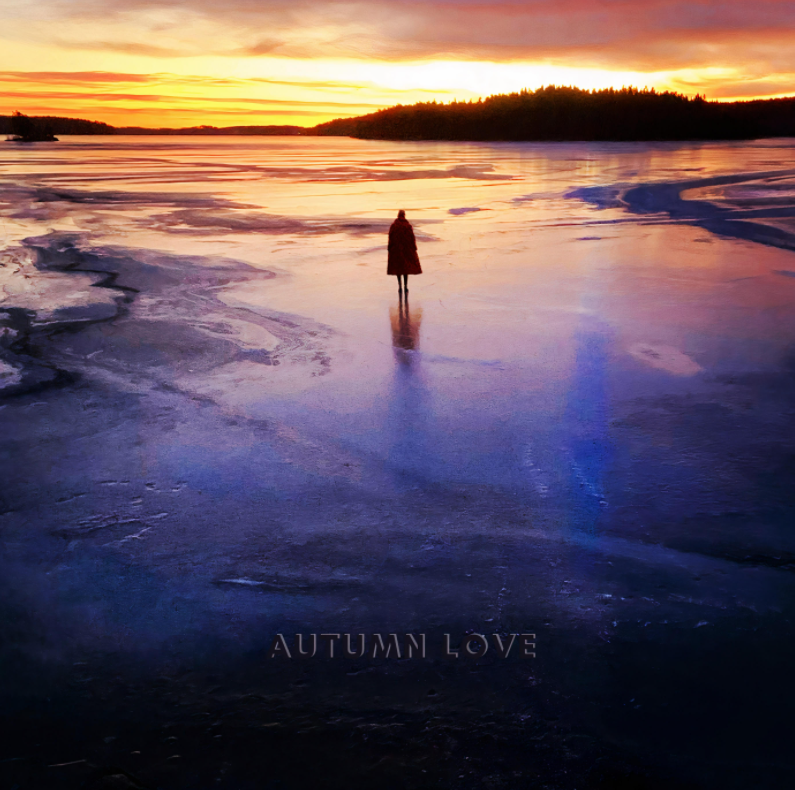 Skivomslag: Autumn love av Brontosaurus Bounce.