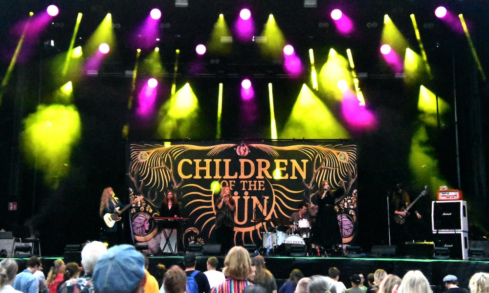 Children Of The Sün på Arvika Hamnfest 2022. Foto: David Fryxelius.