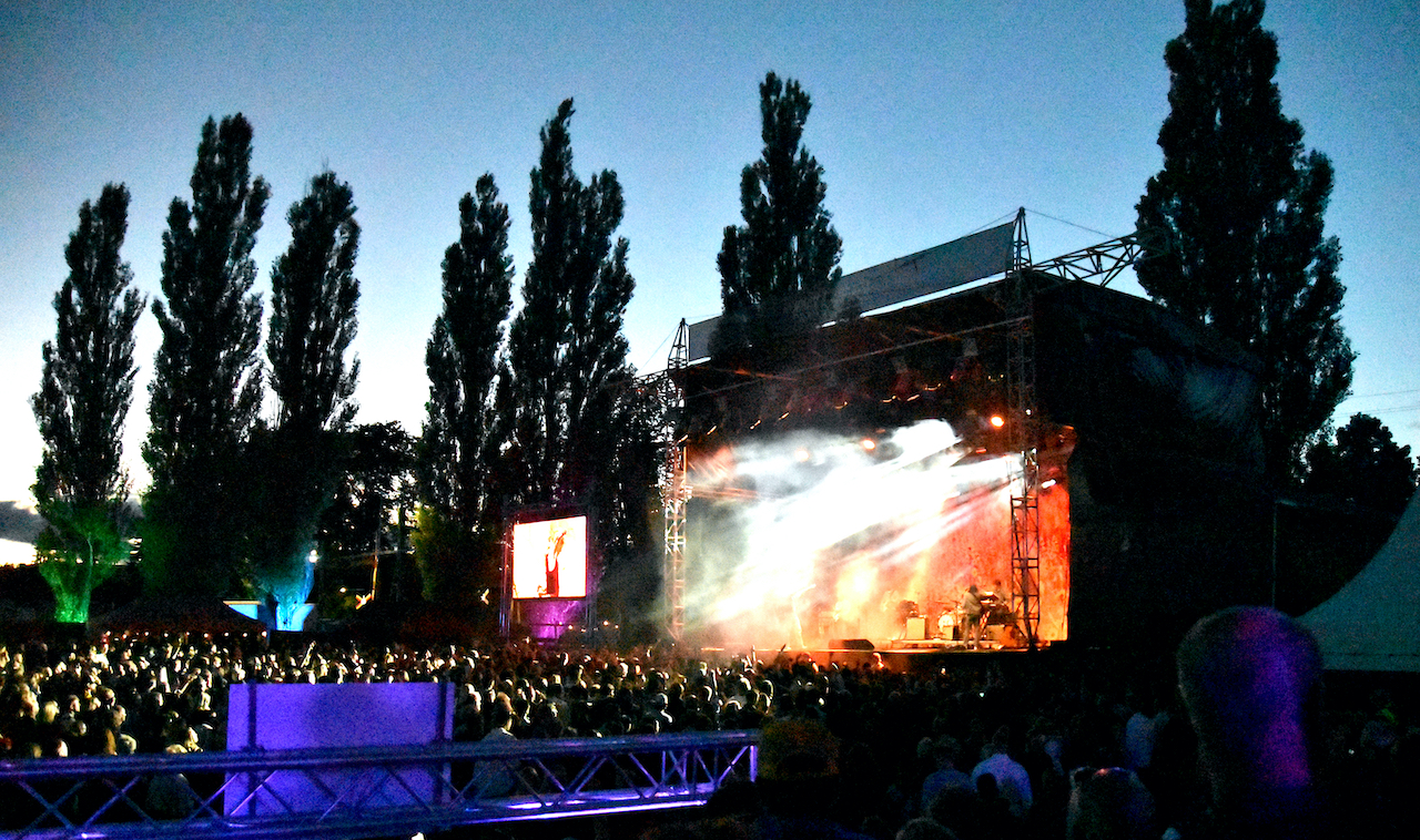 Thomas Stenström på Arvika Hamnfest 2022. Foto: David Fryxelius.