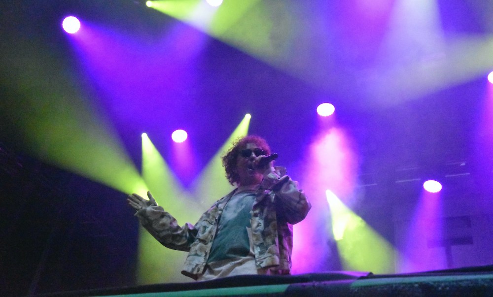 Magnus Uggla på Arvika Hamnfest 2022. Foto: David Fryxelius.