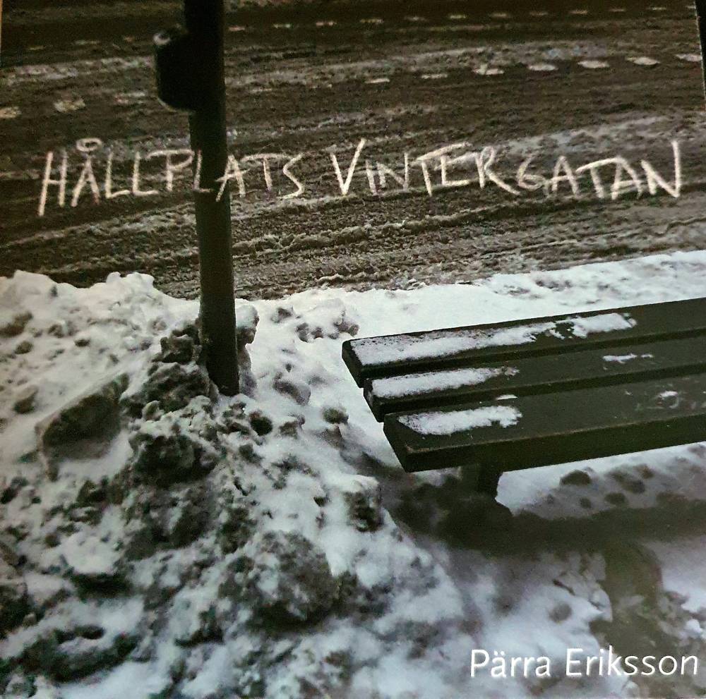 Skivomslag: Hållplats Vintergatan av Pärra Eriksson.