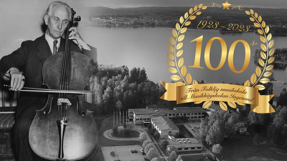 Musikhögskolan Ingesund 100 år! Foto: Musikhögskolan Ingesund.