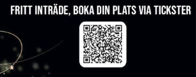 QR-kod för Tickster-biljetter på Mello.