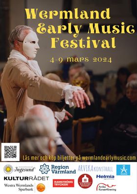 Affisch: Wermland Early Music Festival 2024.