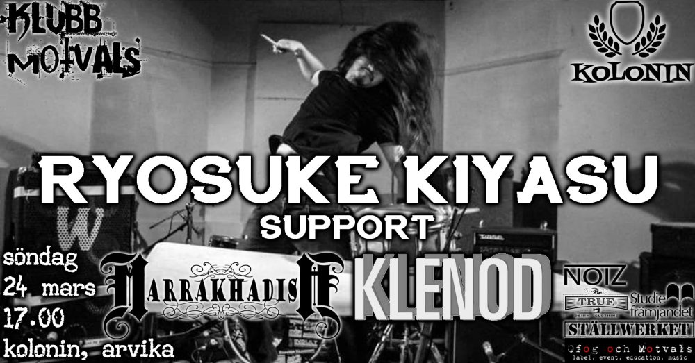 Affisch: Klubb Motvals 2024-03-24.