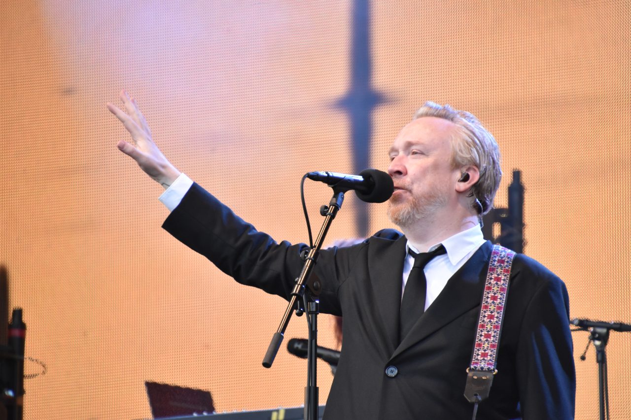 Lars Winnerbäck på Arvika Hamnfest 2024. Foto: David Fryxelius.