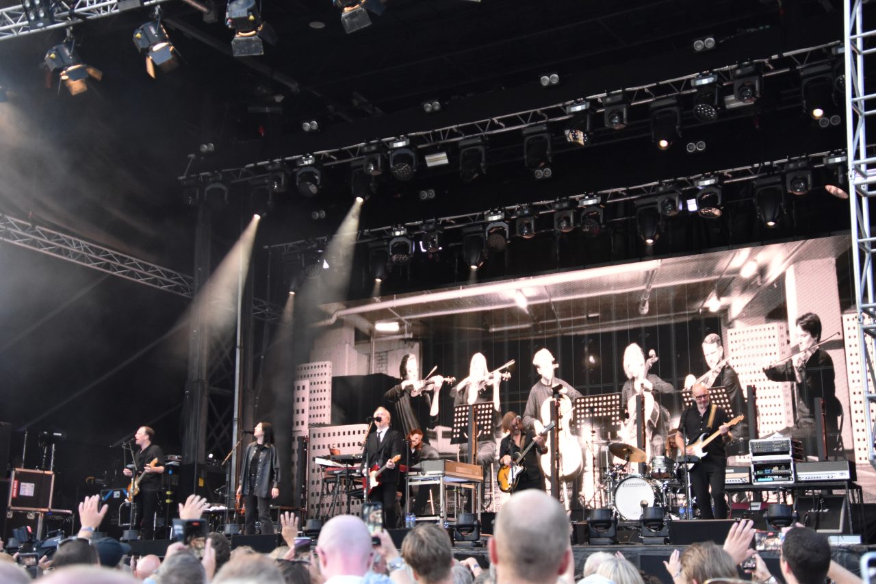 Lars Winnerbäck på Arvika Hamnfest 2024. Foto: David Fryxelius.