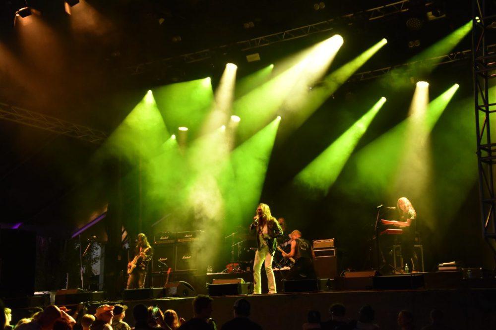 Kee Marcello på Arvika Hamnfest 2024. Foto: David Fryxelius.