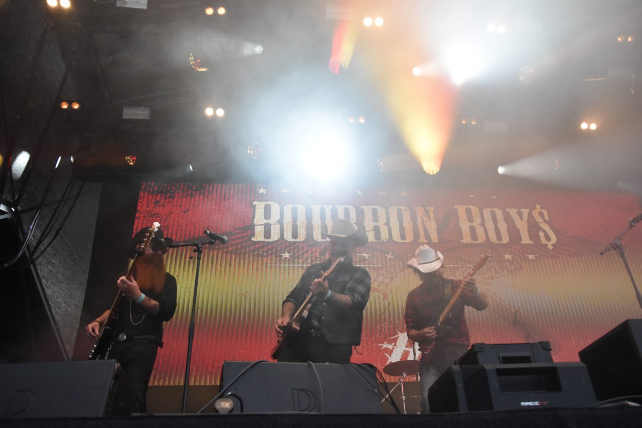 Bourbon Boys på Arvika Hamnfest 2024. Foto: David Fryxelius.