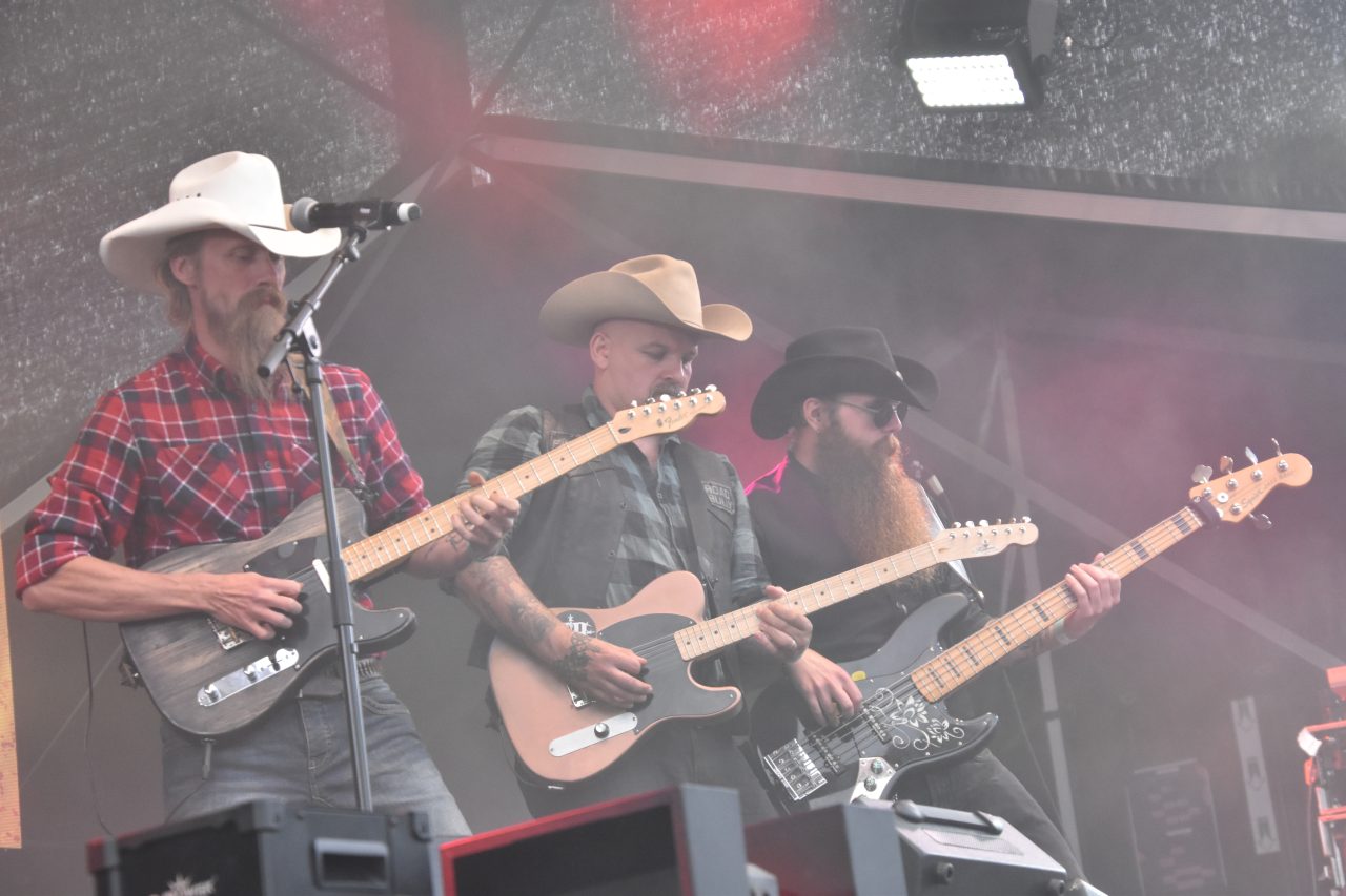 Bourbon Boys på Arvika Hamnfest 2024. Foto: David Fryxelius.