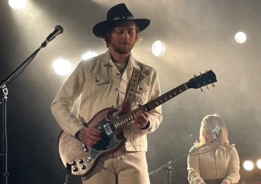 Jacob Hellenrud i Children Of The Sün på Ritz. Foto: David Fyxelius
