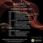 Nordic Junior Piano Competition 12 april.