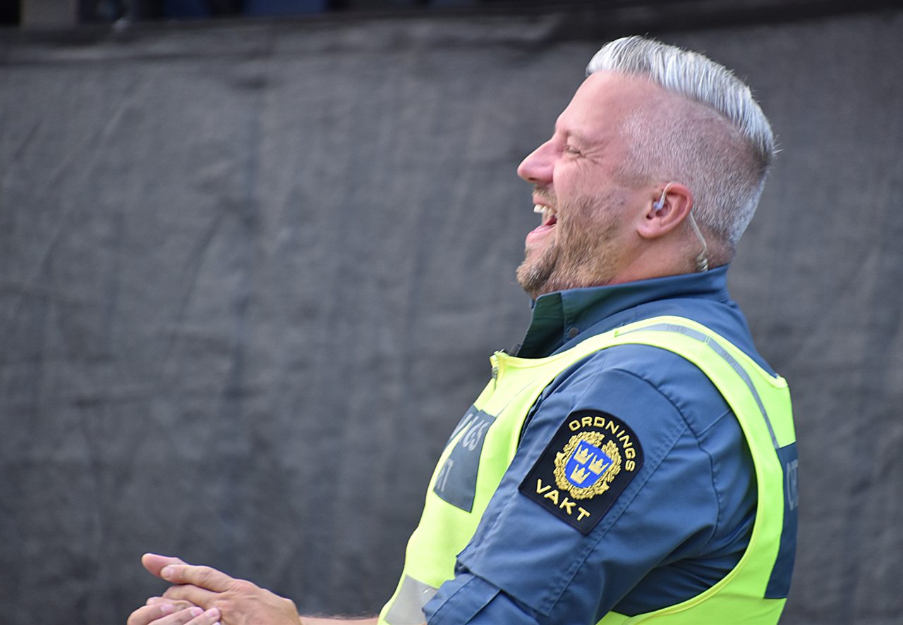 Det är skoj på Arvika Hamnfest. Foto: David Fryxelius.