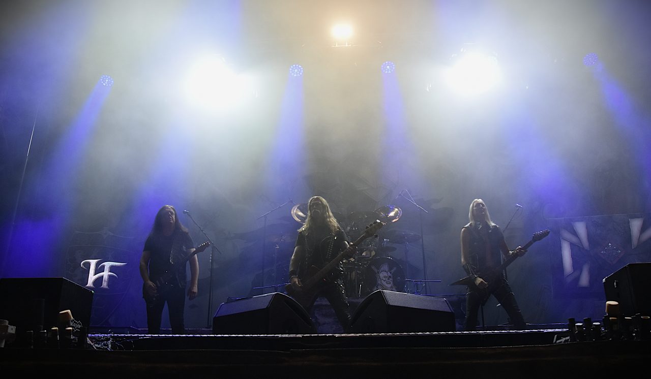 Hammerfall på Arvika Hamnfest 2025. Foto: David Fryxelius.