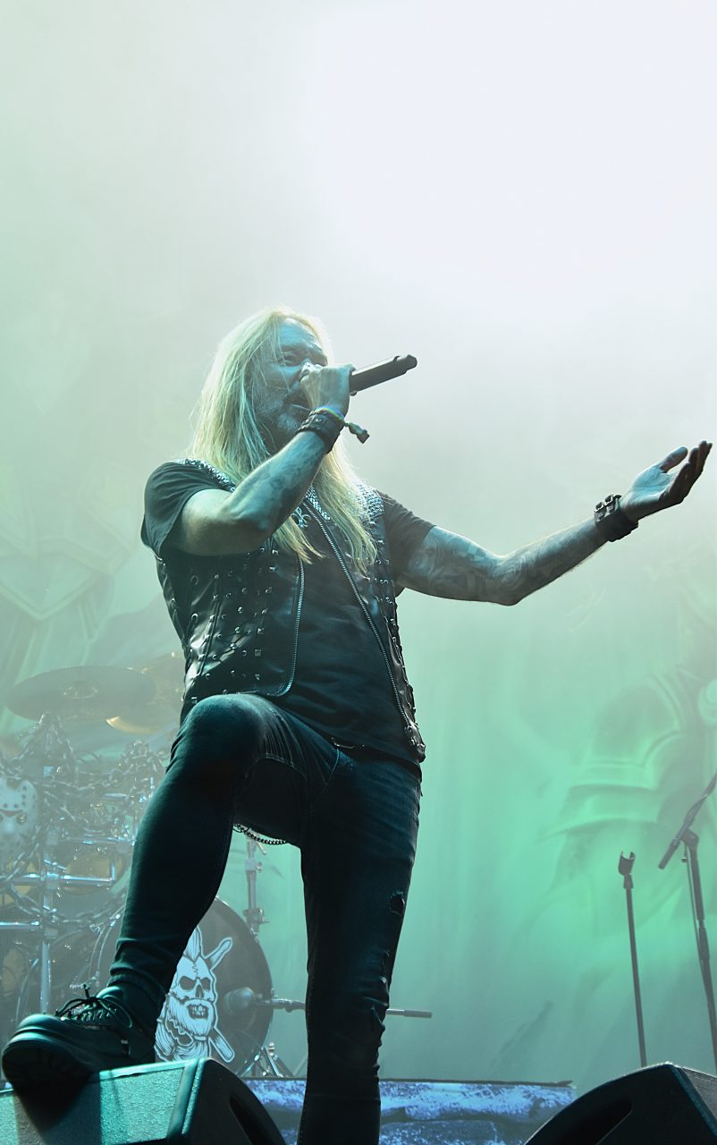 Hammerfall på Arvika Hamnfest 2025. Foto: David Fryxelius.