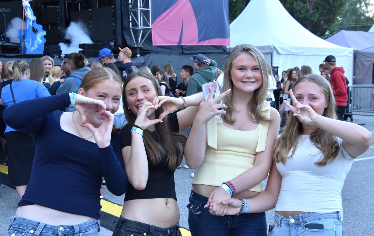 Publik på Arvika Hamnfest 2025. Foto: David Fryxelius.