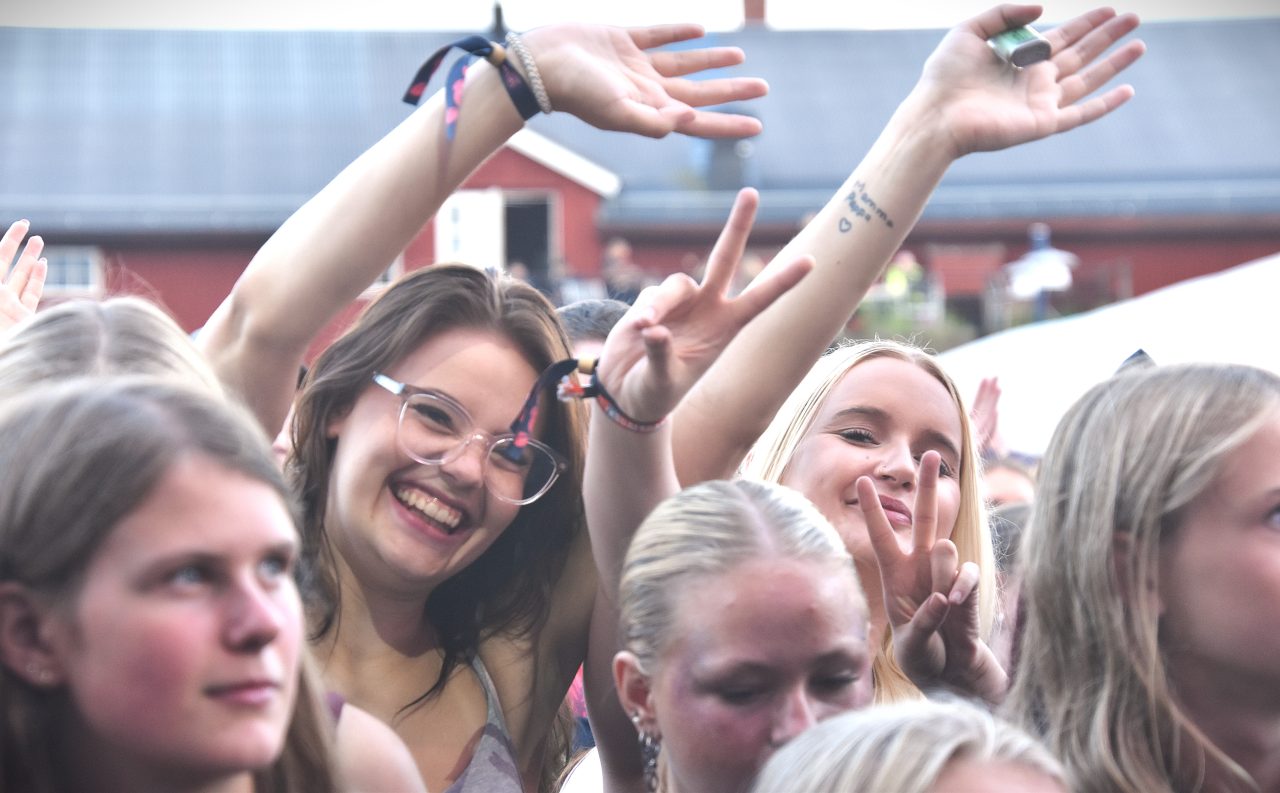 Publik på Arvika Hamnfest 2025. Foto: David Fryxelius.