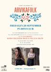 Affisch: ArvikaFolk 26/9 2025.