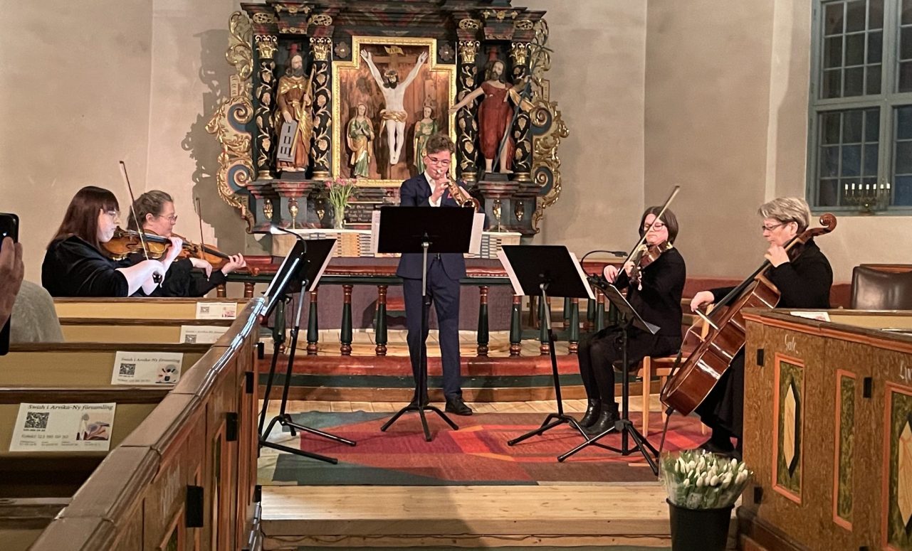 Stipendiatkonsert med Jaïr Zieltjens i Mikaelikyrkan. Foto: David Fryxelius.
