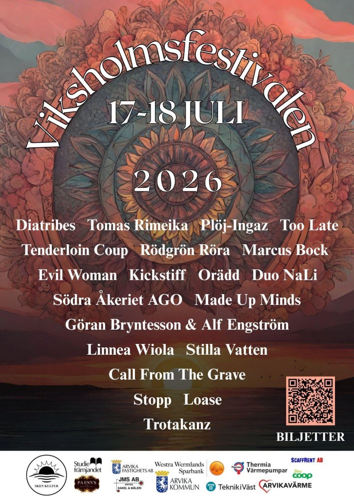 Affisch: Viksholmsfestivalen 2026.